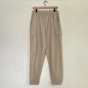 The American Outdoorsman Tan Cargo Jogger Hiking Pants Size L